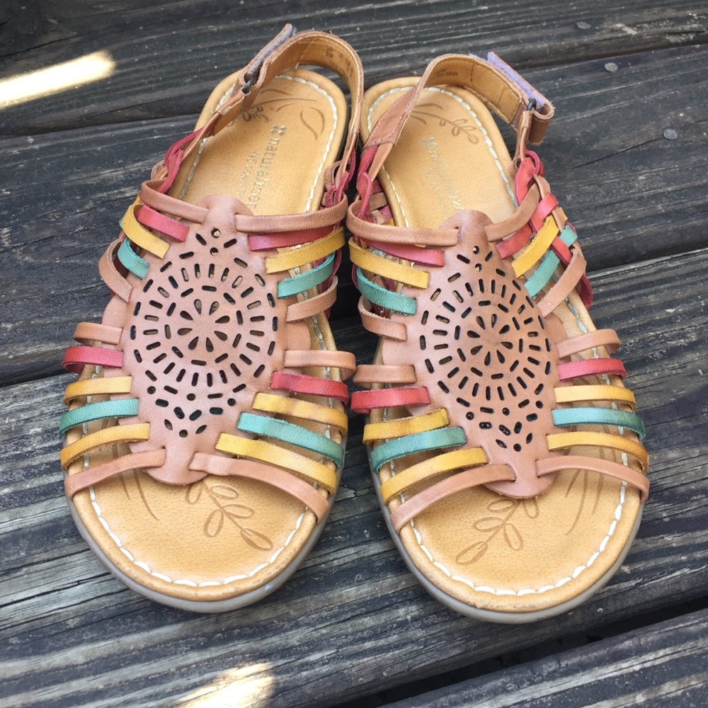 🌸Mexican Leather Huaraches